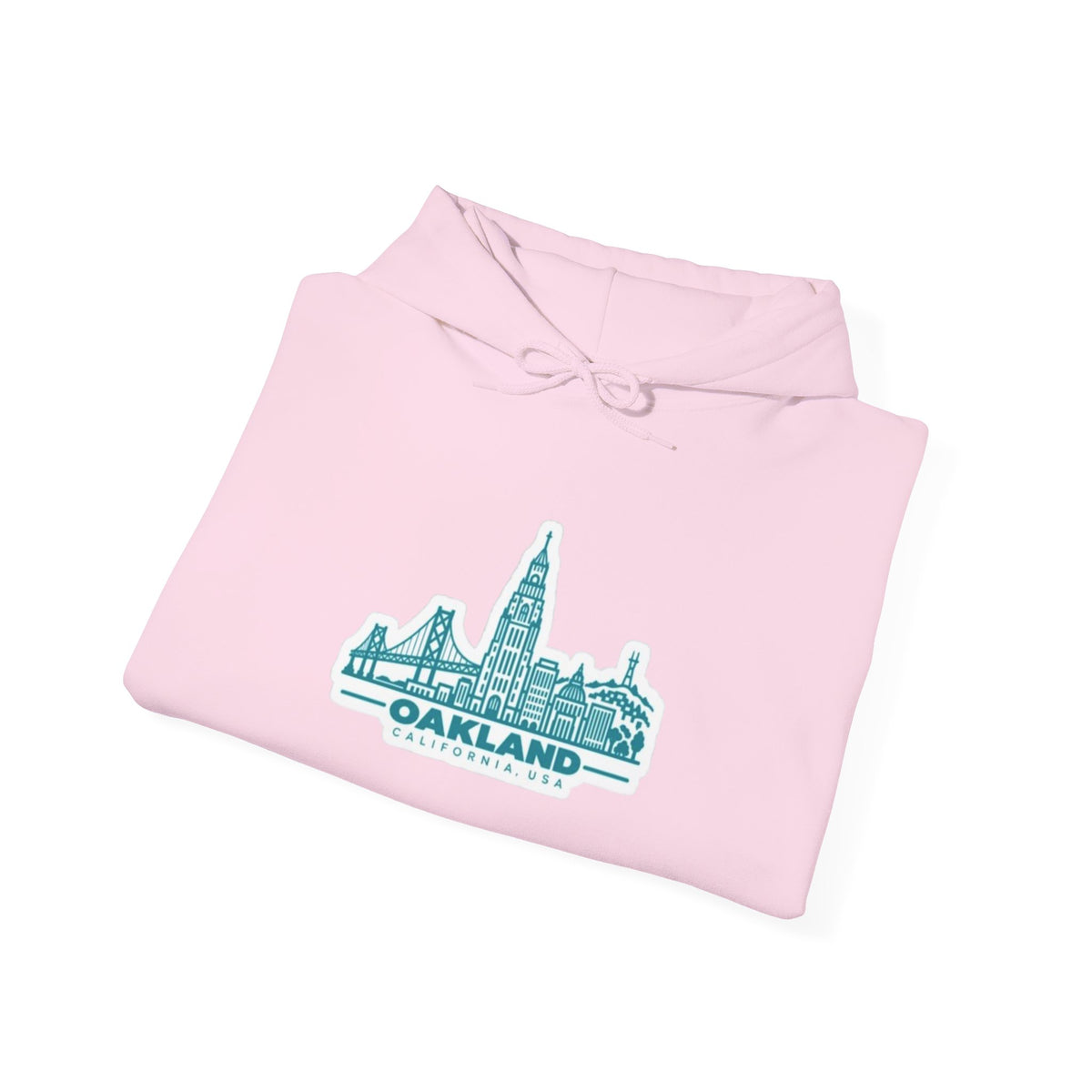 Oakland California Skyline Hoodie