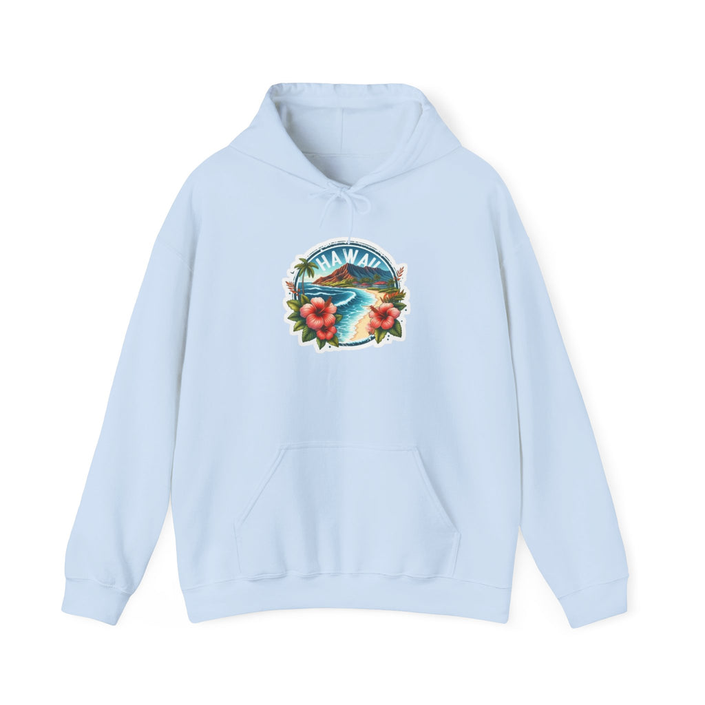 Hawaii Tropical Island Floral Hoodie