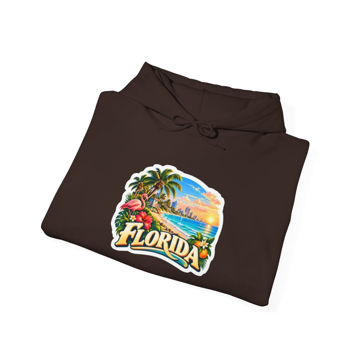 Florida Palm Tree Graphic Hoodie