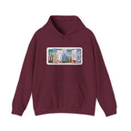 Wyoming License Plate Graphic Hoodie