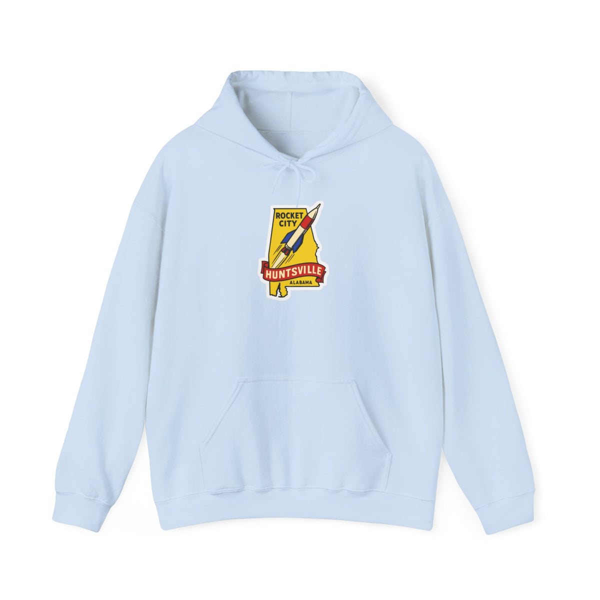 Rocket City Huntsville Alabama Graphic Hoodie