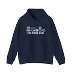 I’m This Old Funny Vintage-Inspired Unisex Hoodie