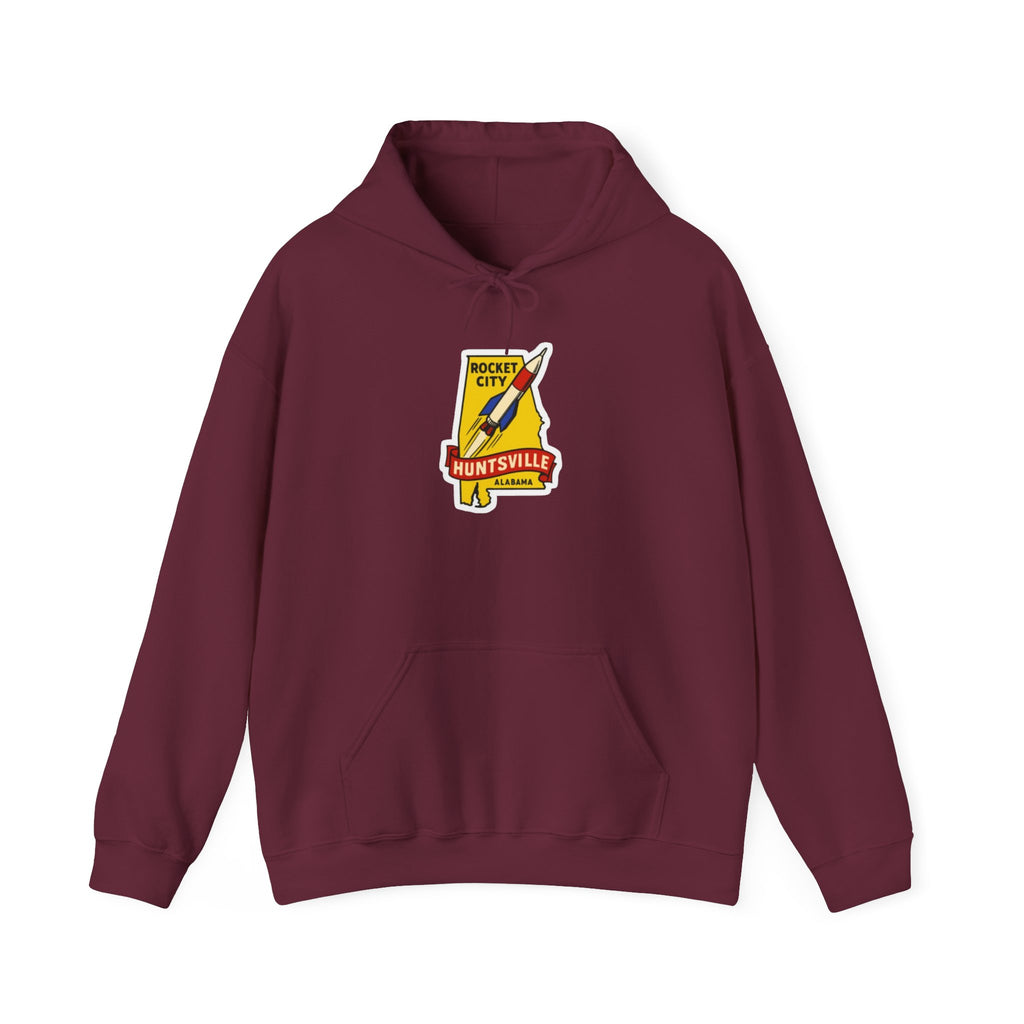 Rocket City Huntsville Alabama Graphic Hoodie