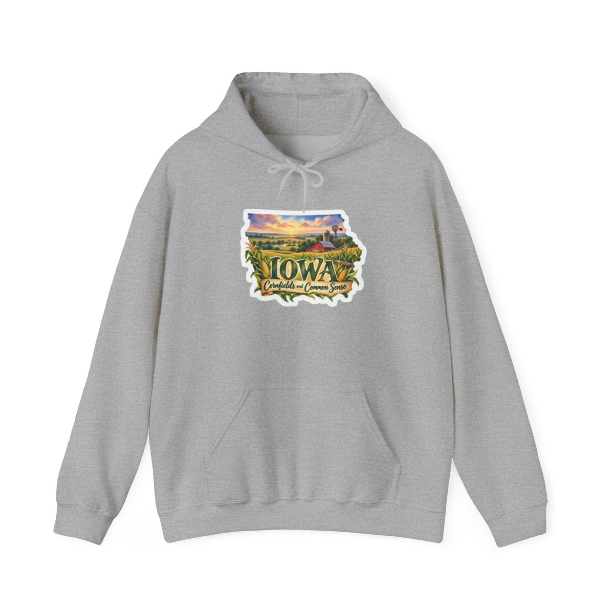 Iowa Scenic Landscape Hoodie