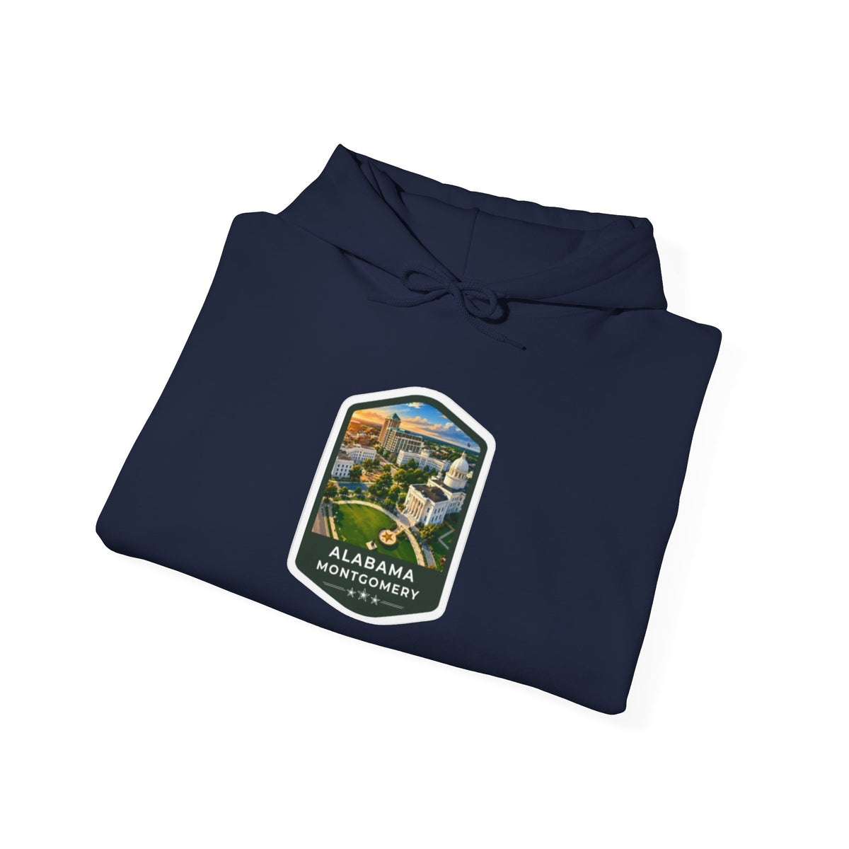 Alabama Montgomery Roadway Scenic Travel Hoodie