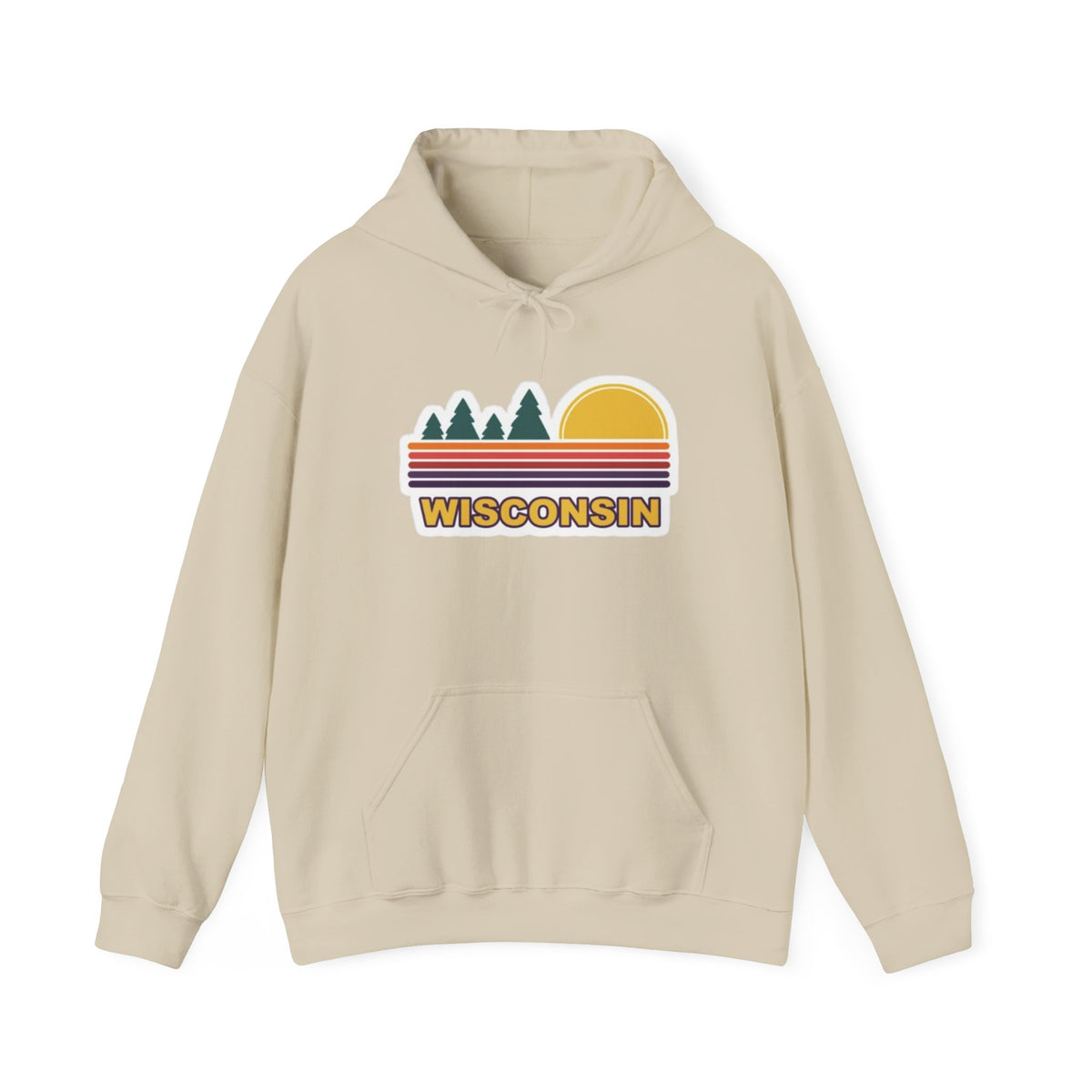 Wisconsin Sunset Graphic Hoodie