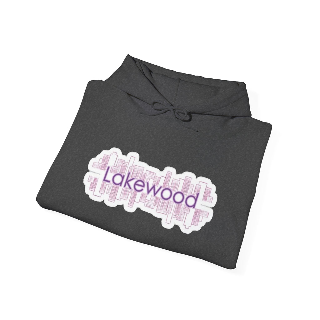 Lakewood Colorado Pink Script Hoodie