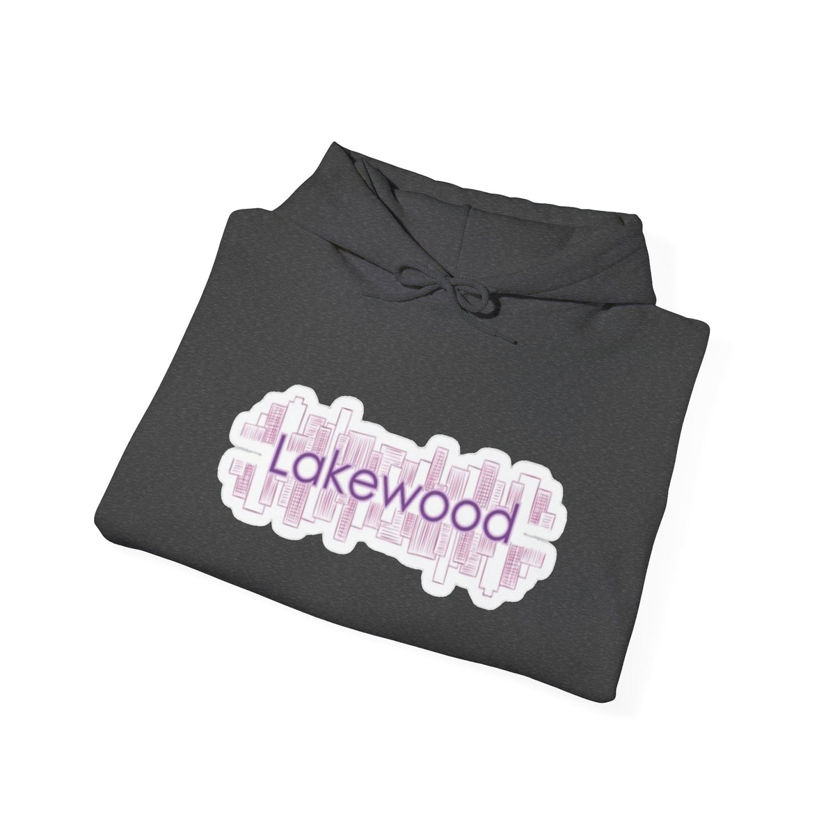 Lakewood Colorado Pink Script Hoodie