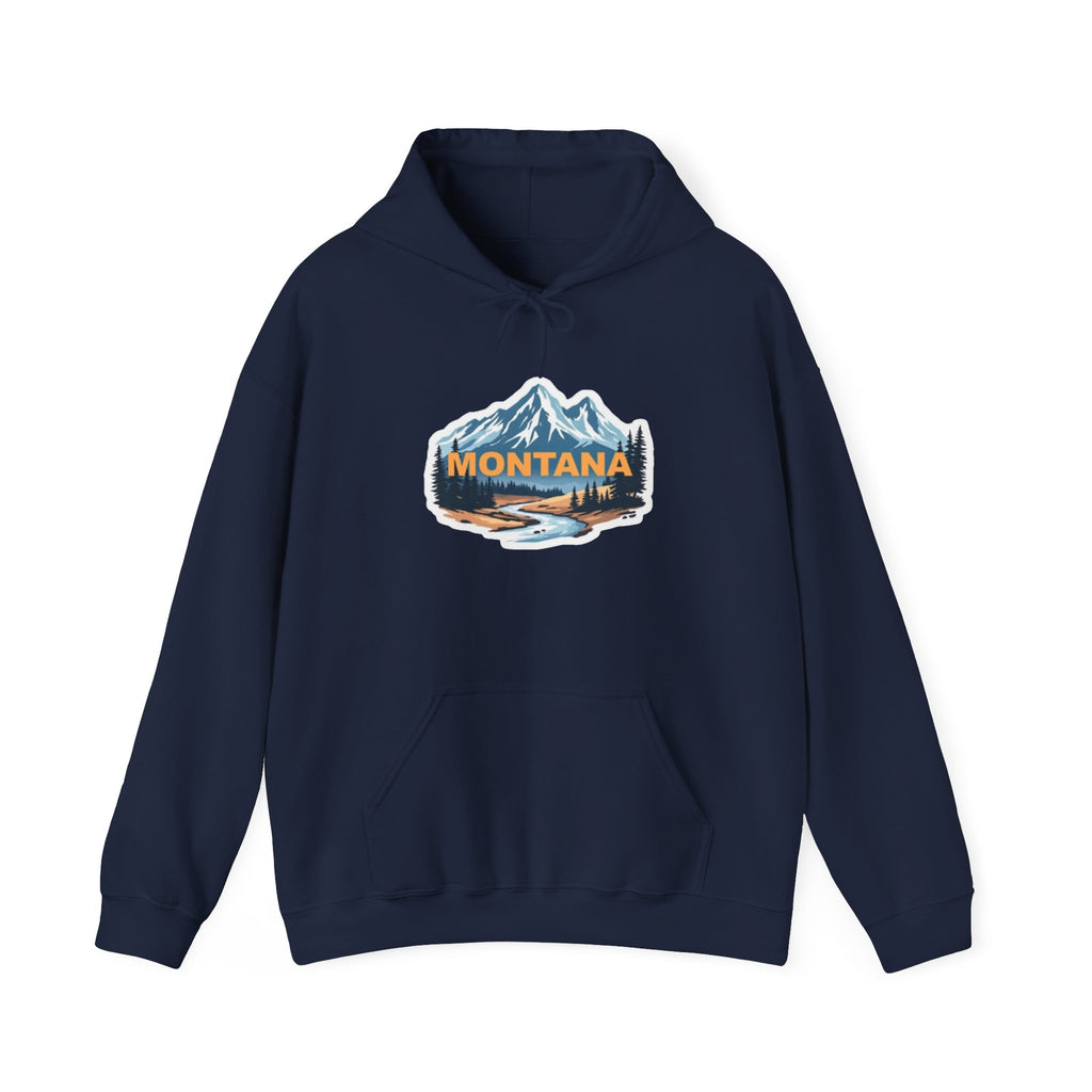 Montana Mountain Graphic Hoodie