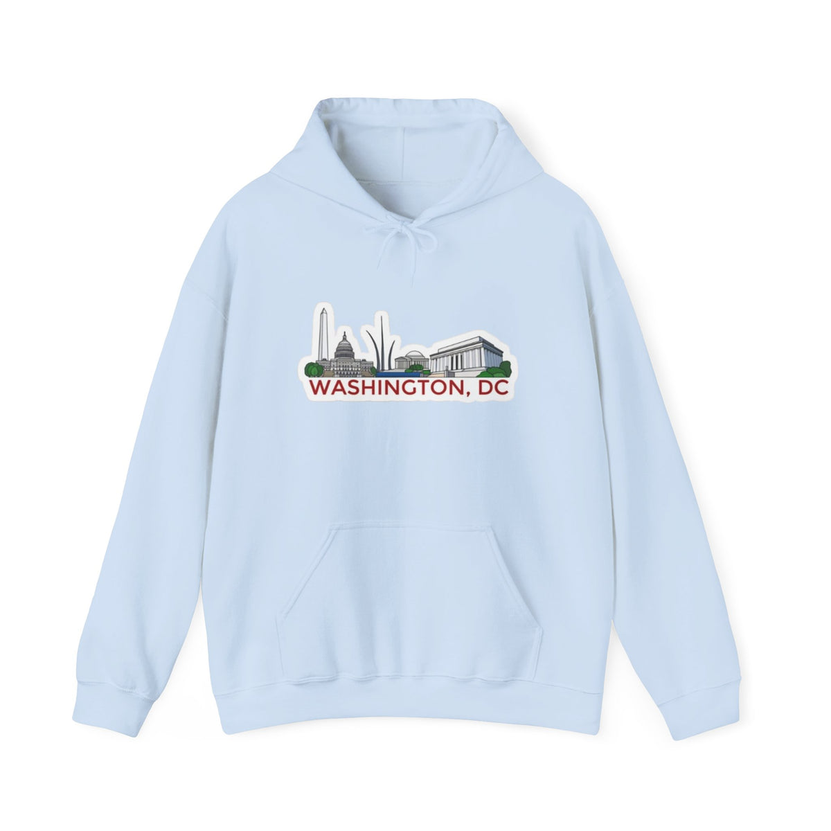 Washington, DC Skyline Souvenir Hoodie