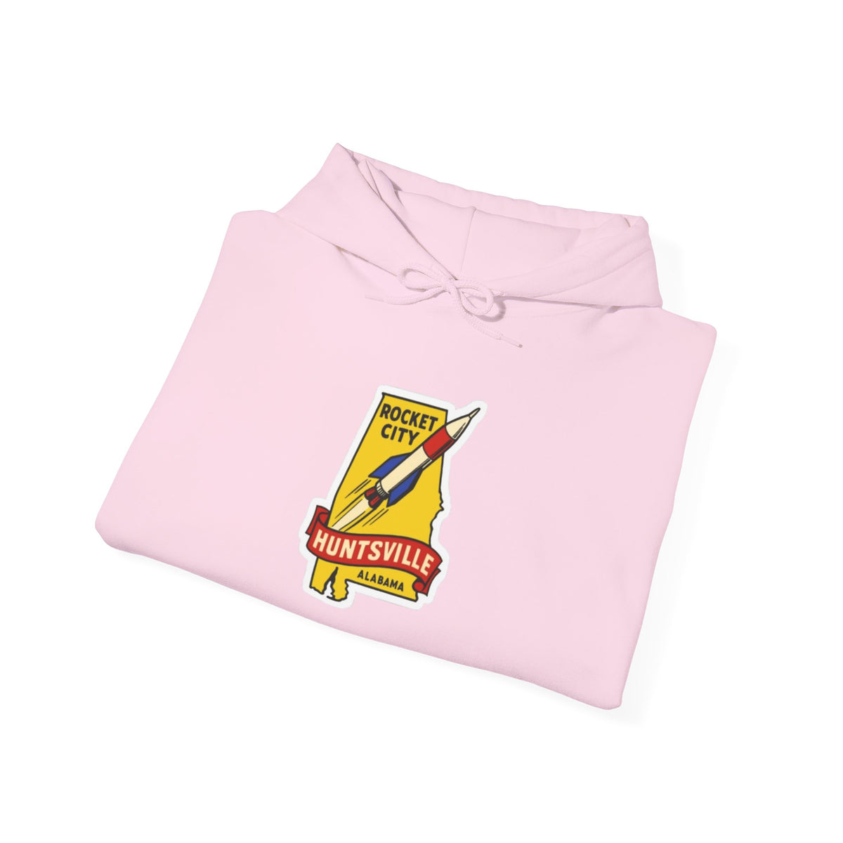 Rocket City Huntsville Alabama Graphic Hoodie