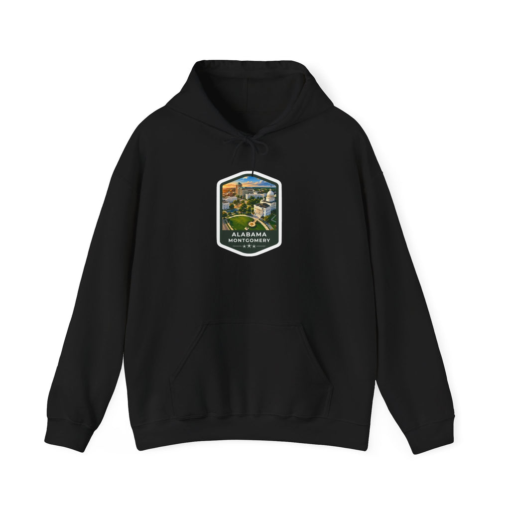 Alabama Montgomery Roadway Scenic Travel Hoodie