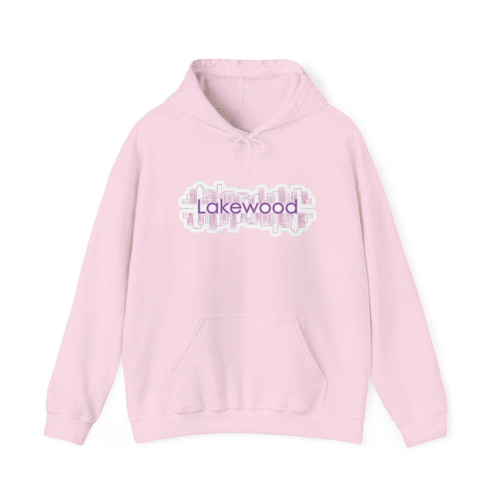 Lakewood Colorado Pink Script Hoodie