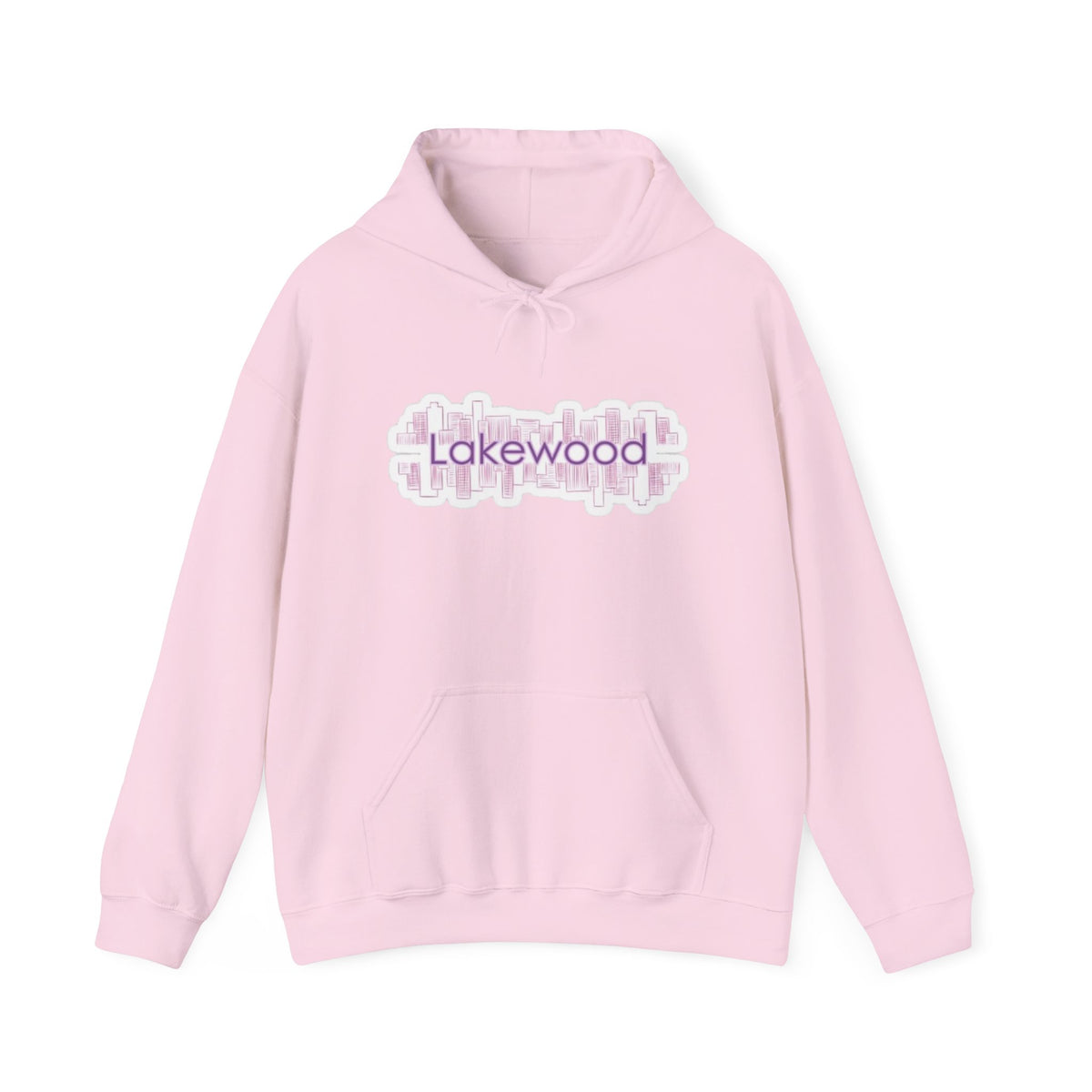 Lakewood Colorado Pink Script Hoodie
