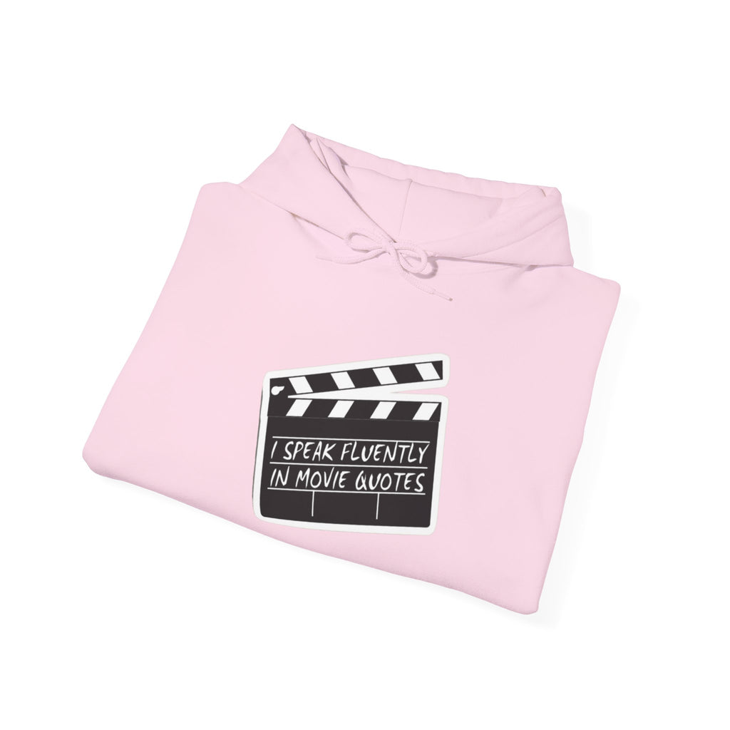 “Speak Fluent in Movie Quotes” Movie Lover Hoodie