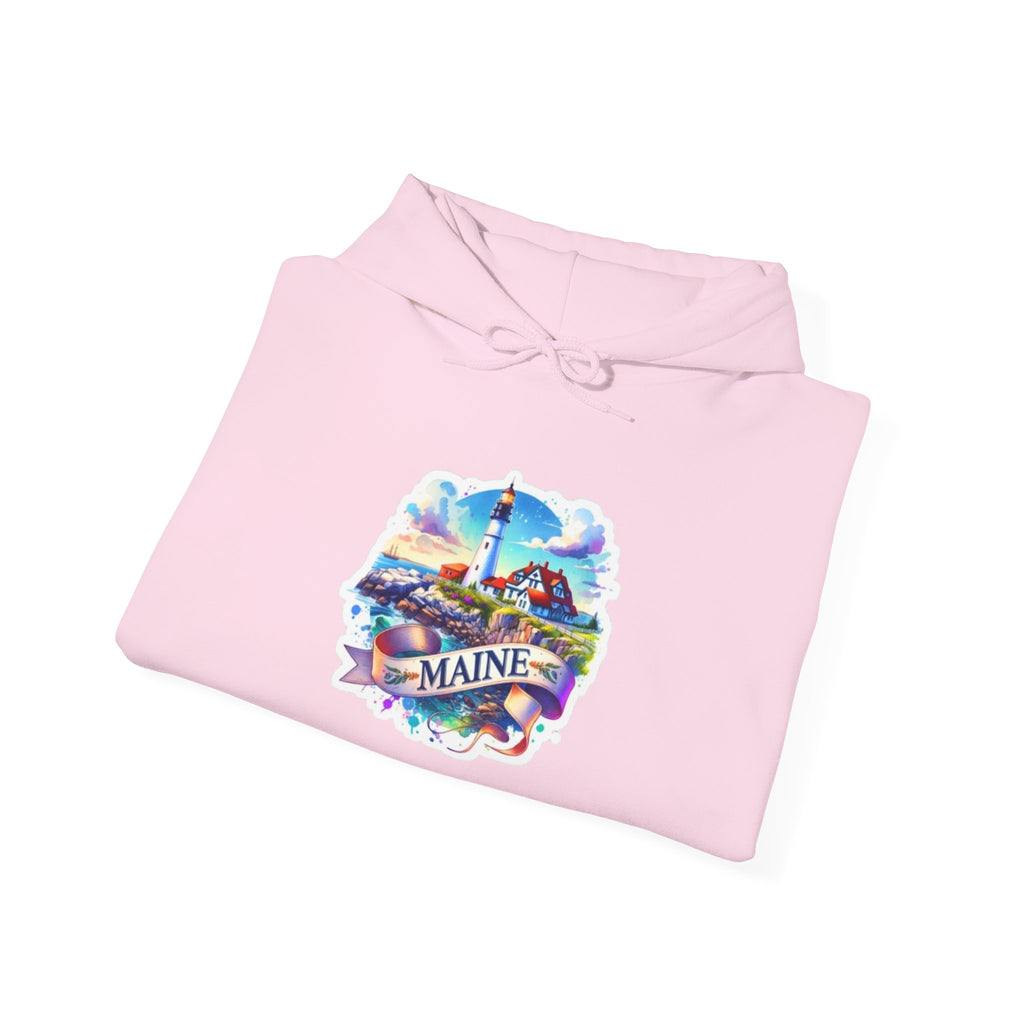 Maine Coastal Adventure Graphic Hoodie