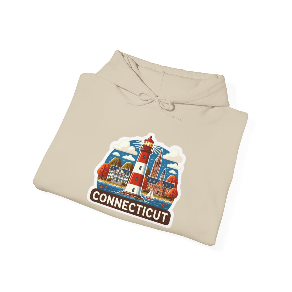 Connecticut Lighthouse Souvenir Hoodie