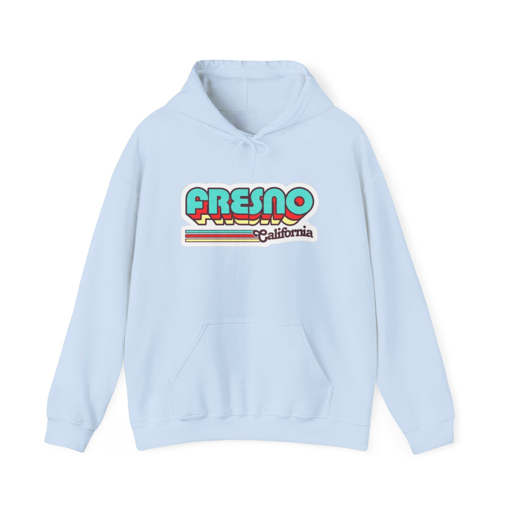 Fresno California Retro Graphic Hoodie