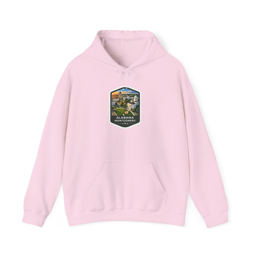 Alabama Montgomery Roadway Scenic Travel Hoodie
