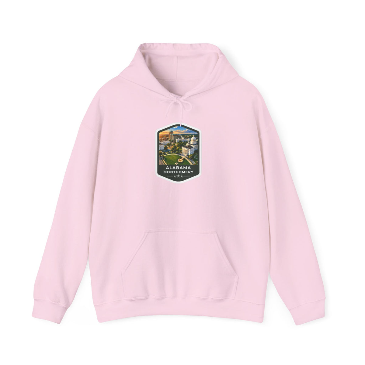 Alabama Montgomery Roadway Scenic Travel Hoodie