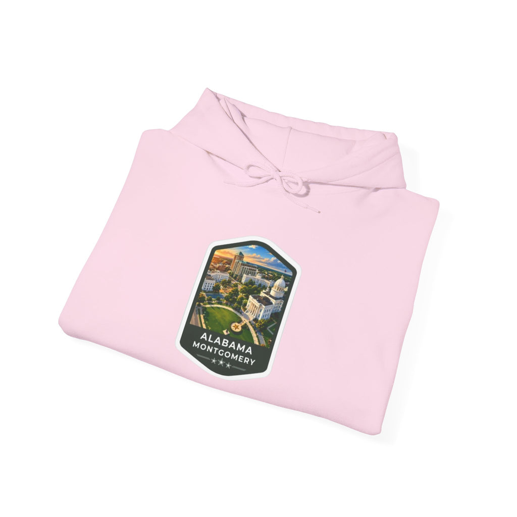 Alabama Montgomery Roadway Scenic Travel Hoodie
