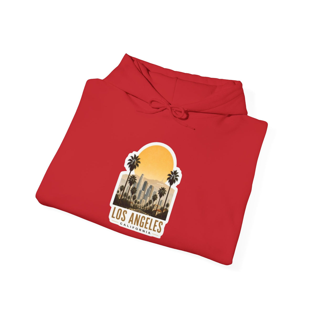 Los Angeles Sunset Palm Trees Hoodie