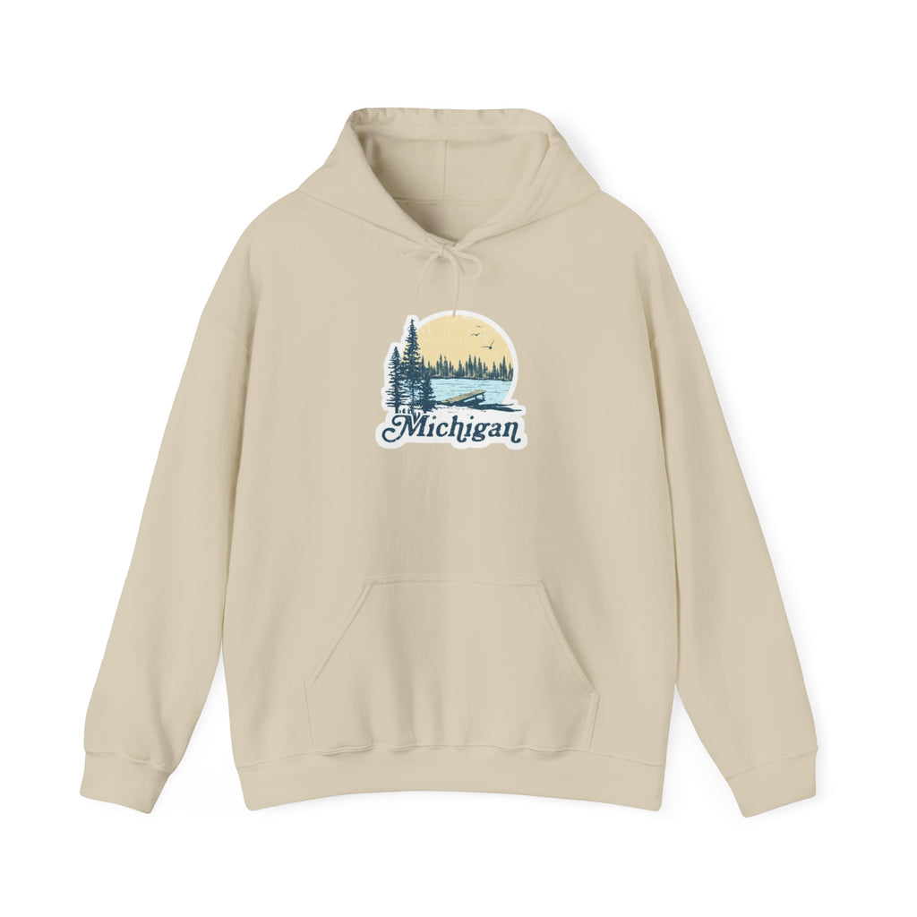 Michigan Sunset Pines Hoodie