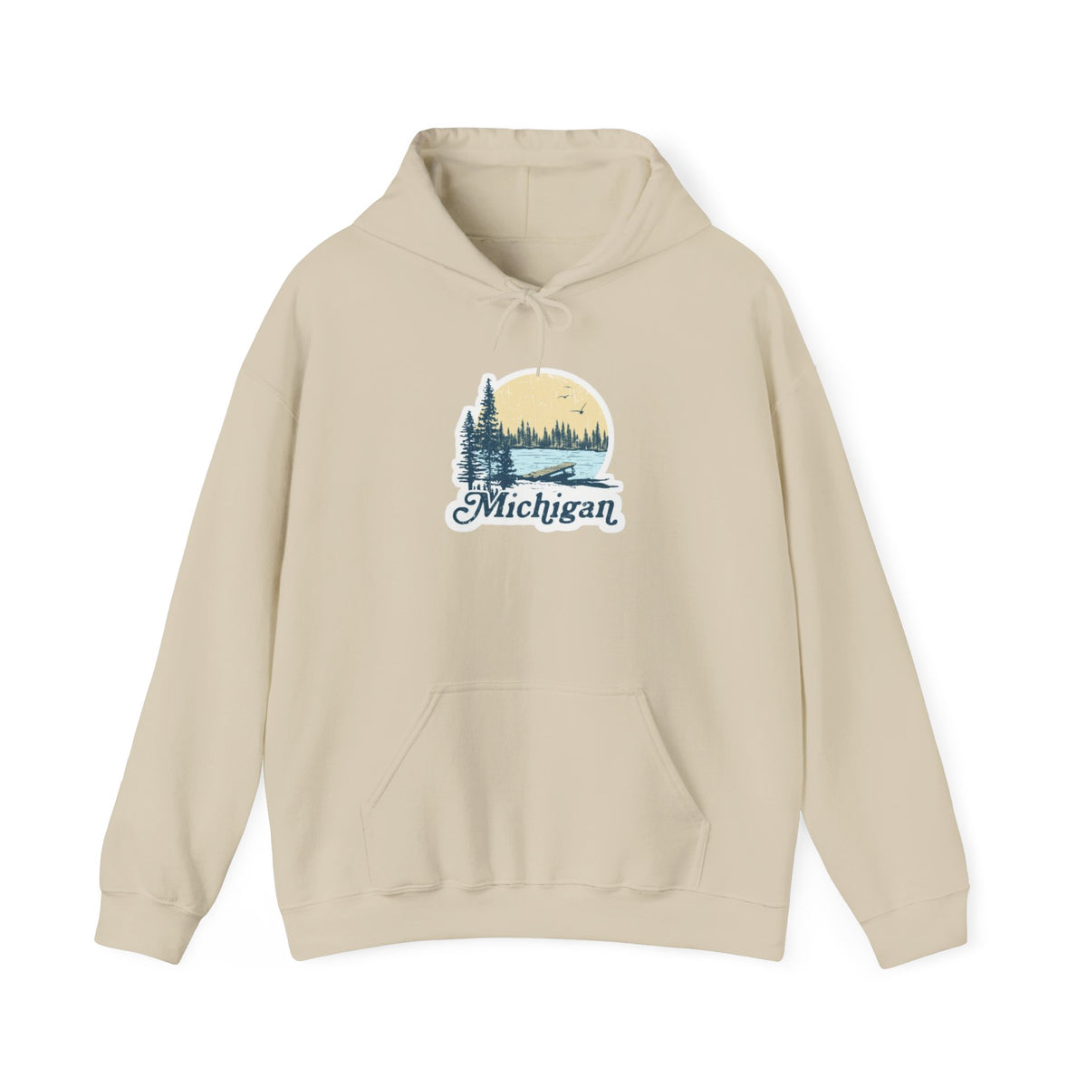 Michigan Sunset Pines Hoodie
