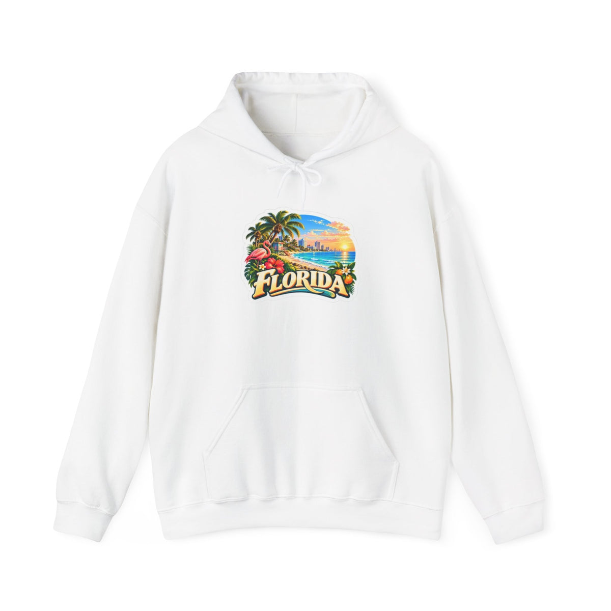 Florida Palm Tree Graphic Hoodie