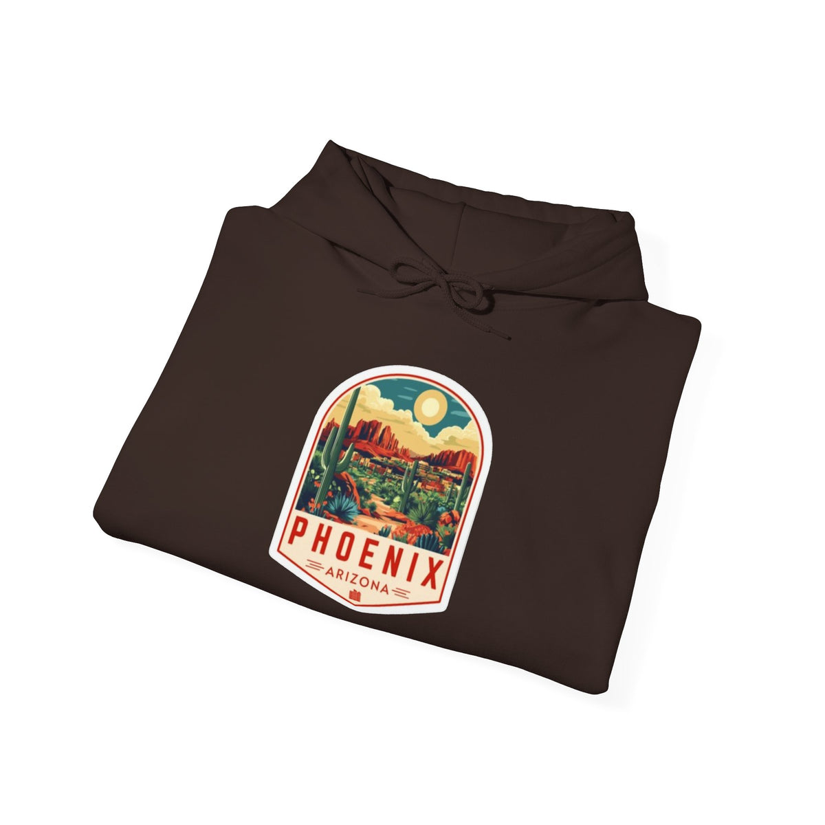Phoenix Arizona Vintage Travel Hoodie