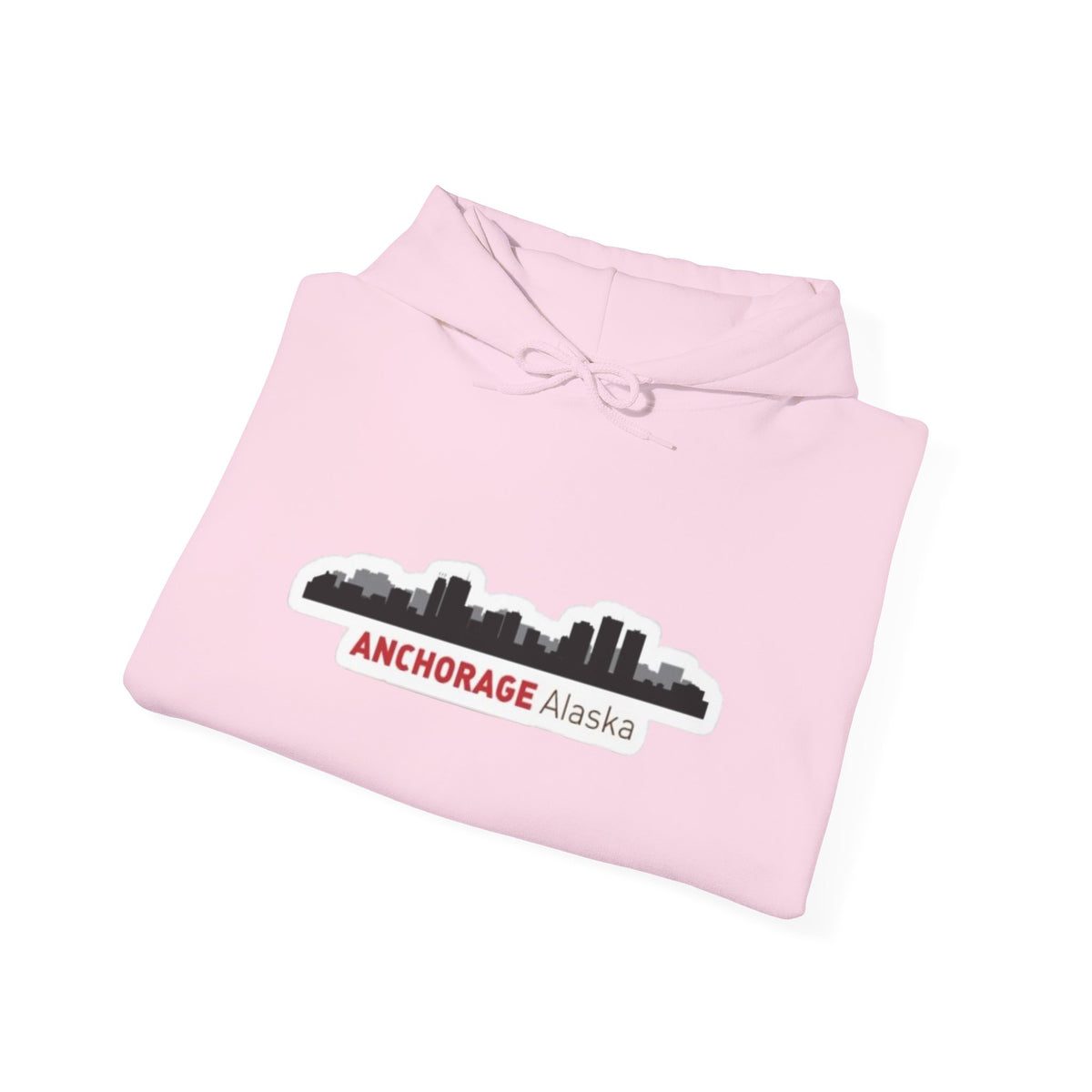 Anchorage Alaska Skyline Hoodie