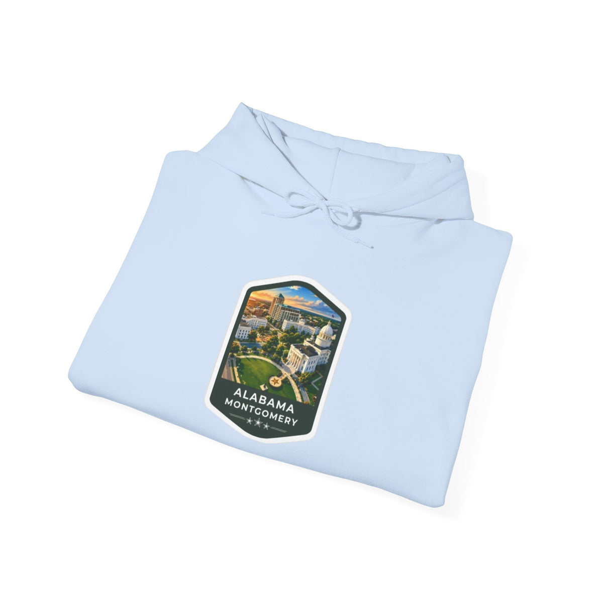 Alabama Montgomery Roadway Scenic Travel Hoodie