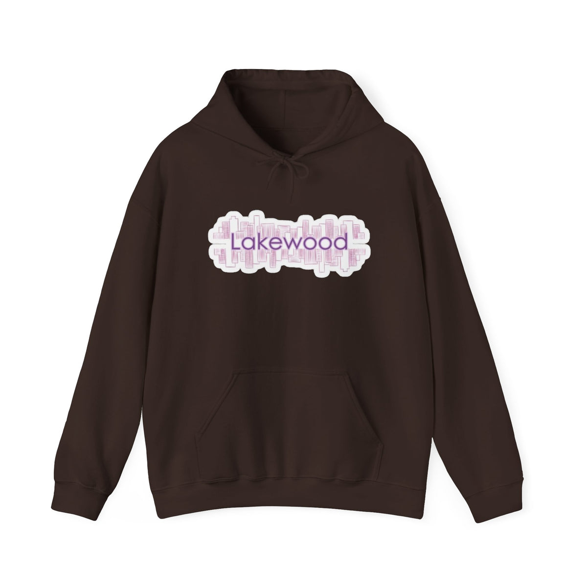 Lakewood Colorado Pink Script Hoodie