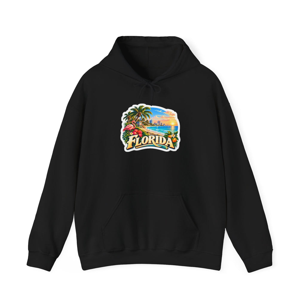 Florida Palm Tree Graphic Hoodie