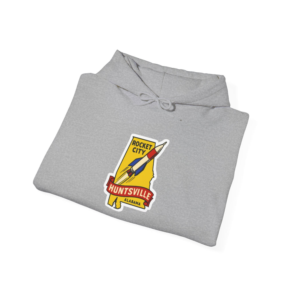 Rocket City Huntsville Alabama Graphic Hoodie