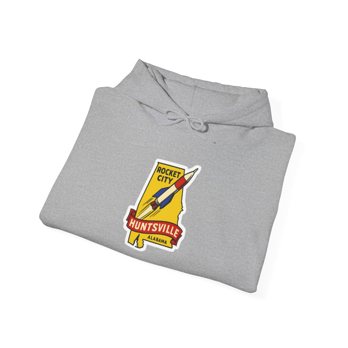 Rocket City Huntsville Alabama Graphic Hoodie