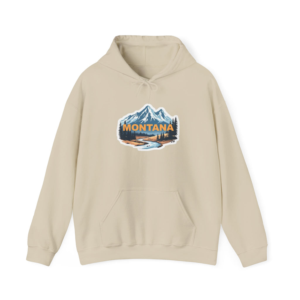 Montana Mountain Graphic Hoodie