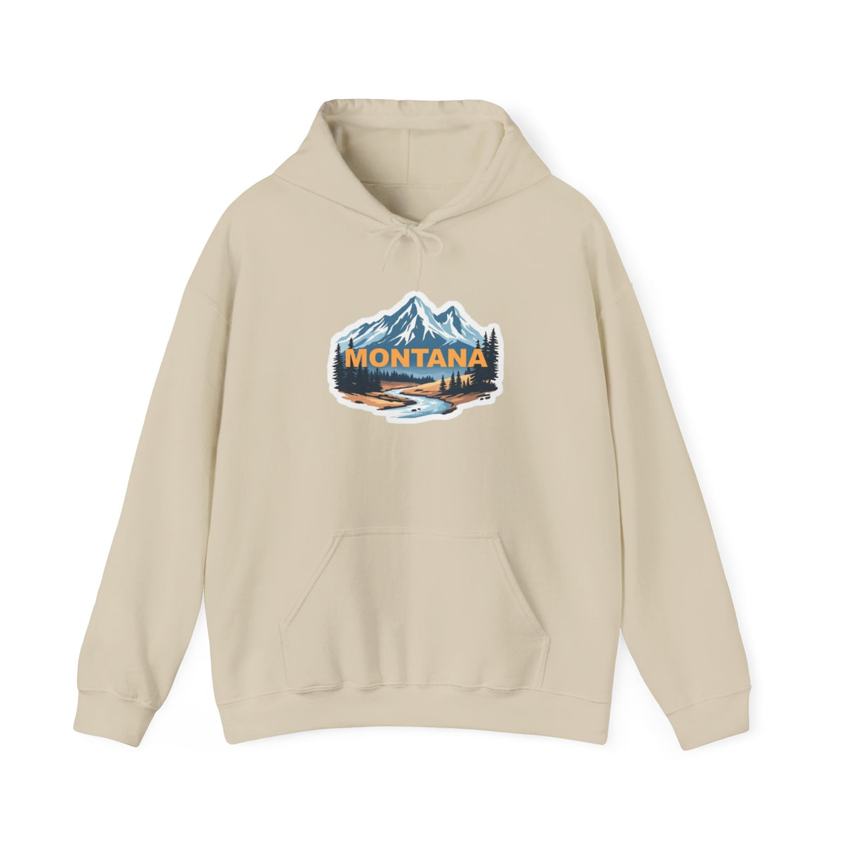 Montana Mountain Graphic Hoodie