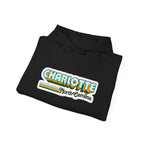 Charlotte North Carolina Retro Graphic Hoodie