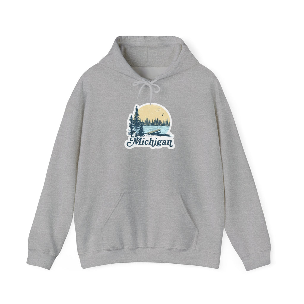 Michigan Sunset Pines Hoodie