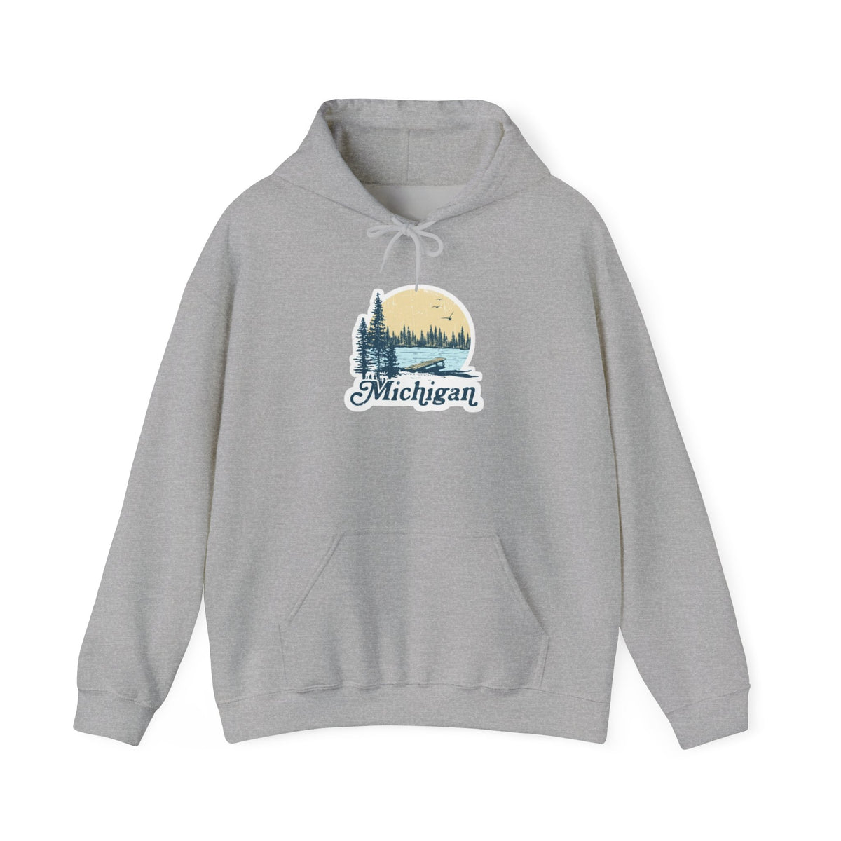 Michigan Sunset Pines Hoodie