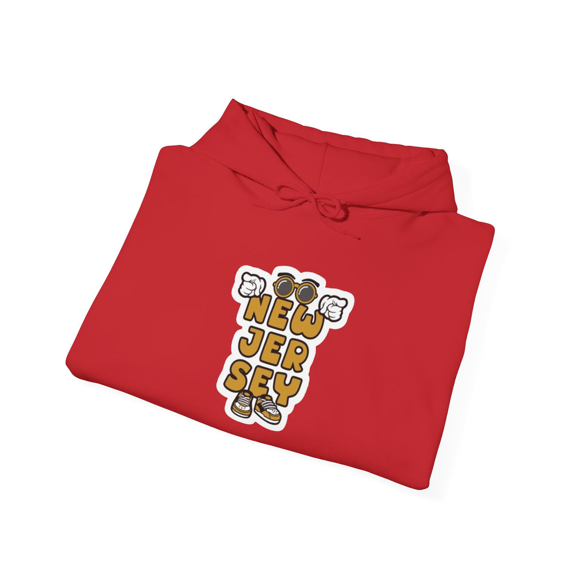 New Jersey Sayings Graphic Hoodie