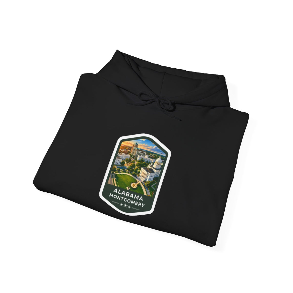 Alabama Montgomery Roadway Scenic Travel Hoodie