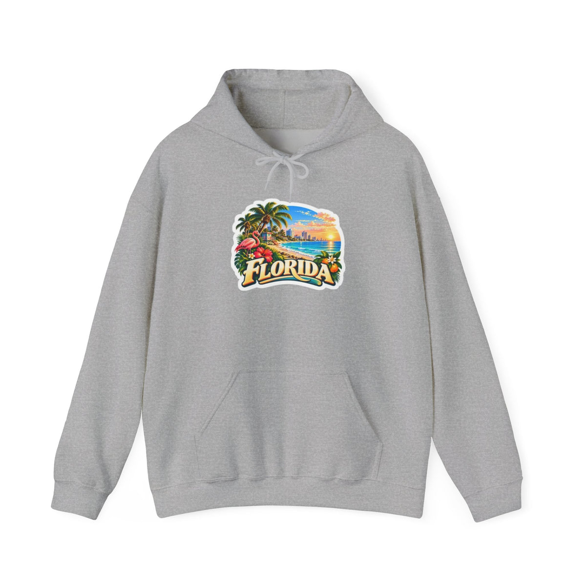Florida Palm Tree Graphic Hoodie