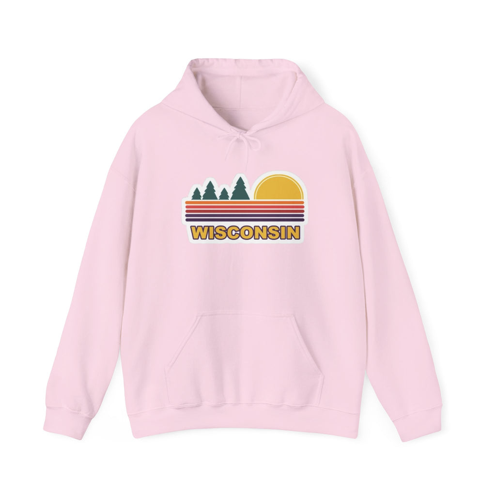 Wisconsin Sunset Graphic Hoodie